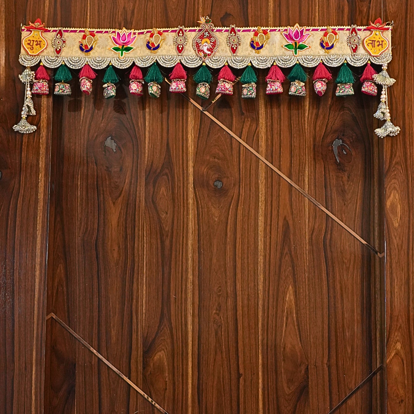 Kamal Potli Toran handcrafted on Banarasi Brocade Fabric