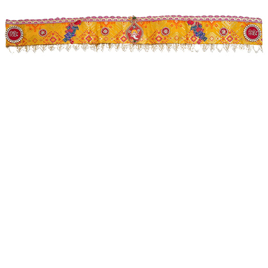 Patola Toran handcrafted on Banarasi Brocade Fabric