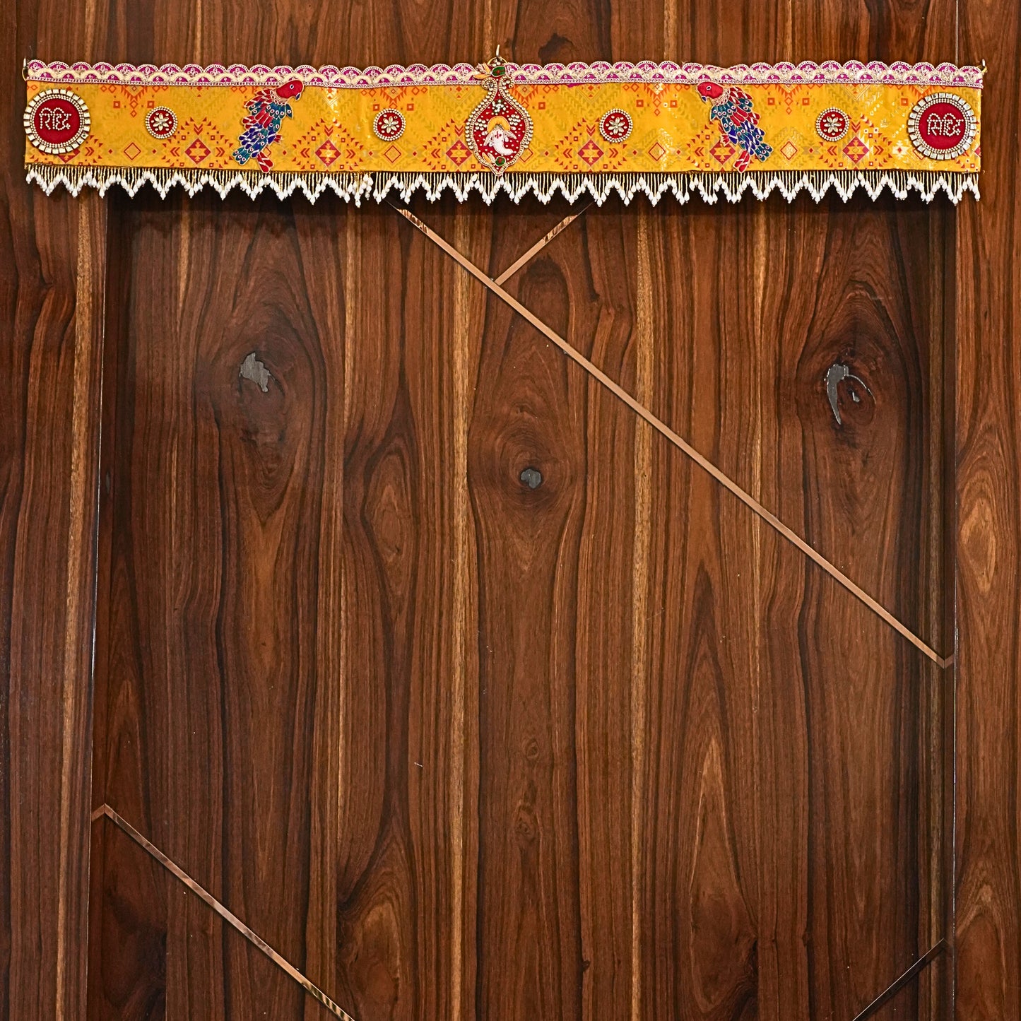 Patola Toran handcrafted on Banarasi Brocade Fabric